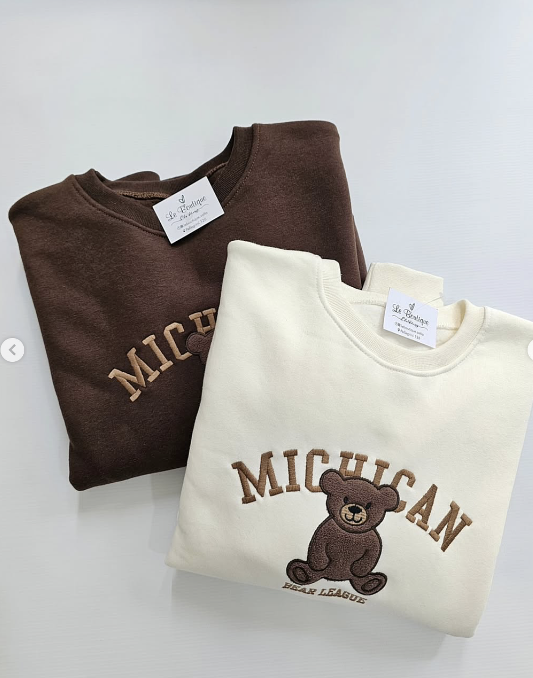 Sweater Michigan en dos colores